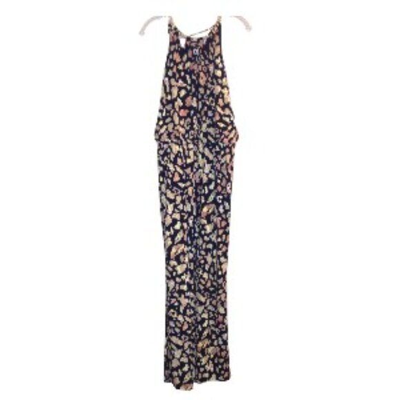 Thalia Sodi Print Jumpsuit with Chain Neck Detail Large NWT - Picture 1 of 9